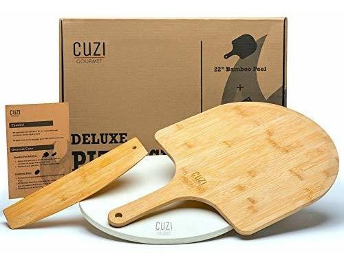 Cuzi Gourmet Xl 14 Kit Para Hacer Pizza (3 Piezas) - Piedra 