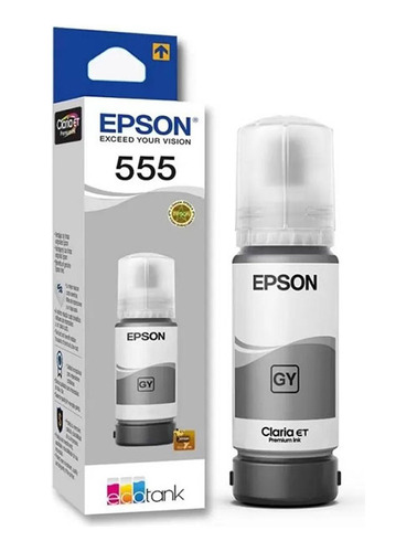 Tinta Epson T555 - Gris Foto - Original