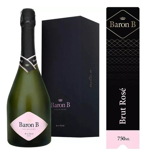 Champagne Espumante Baron B Rose  X750cc Con Estuche