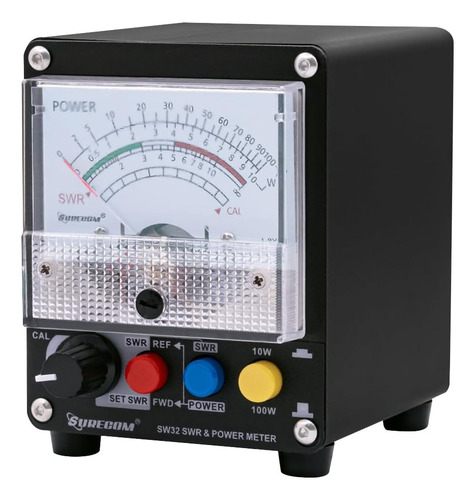 Surecom Sw-32uv So239 125-525 Mhz Roe Watimetro 100 Watts