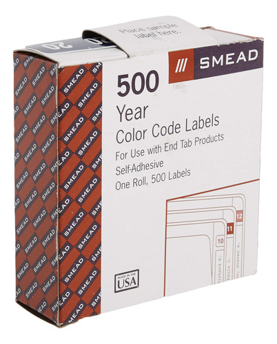 Etiquetas Anuales Codificadas Por Colores 2020 Azul Oscuro 5