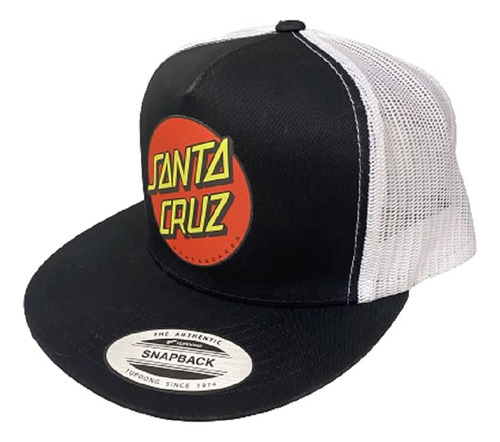 Gorra De Camionero Santa Cruz Classic De Malla Con Perfil De