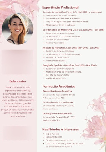 Currículo Profissional + Redação Para E-mail