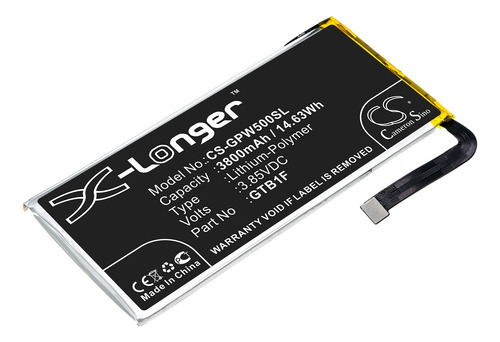 Bateria Para Google Pixel 5 Gtb1f