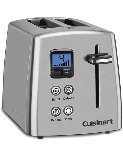comprar Cuisinart Cpt-415 Countdown 2-rebanadas De Acero Inoxidable