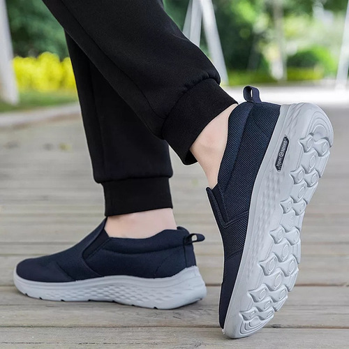 Zapatos Tenis Negros Mujer Y Hombres Pie Diabetico Cómodo A