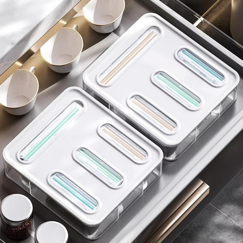 Caja Organizadora Dispensadora De Papel De Cocina Para Papel