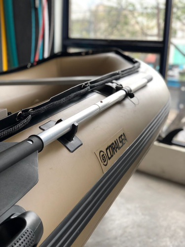 Imagen 7 de 13 de Coralsea Bote Inflable Hsd 320 Aluminio 15 Hp Ap No Zodiac