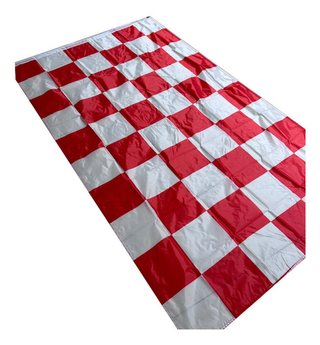 6 Banderas A Cuadros Bandera De Cuadros Roja Y Blanca