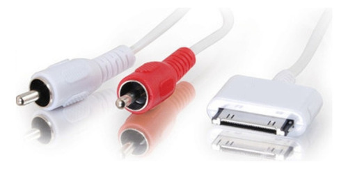 Cable Audio iPod Plug Rca A Conector De iPod 1.4 Metros Full