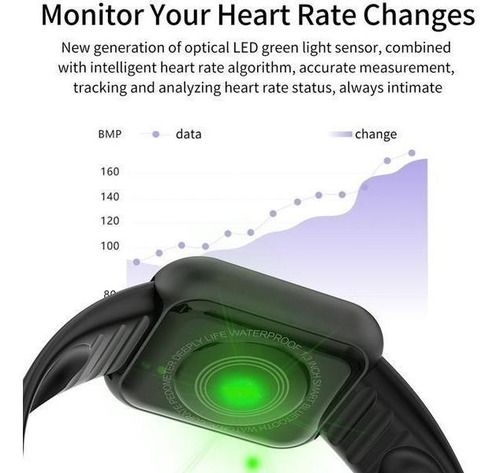 Smartwatch Smart Watch Hombres Mujeres Ios Y Android