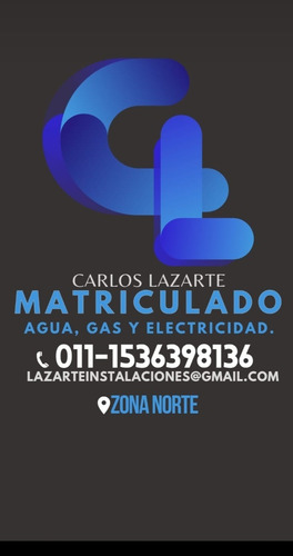 Imagen 1 de 5 de Matriculado Gasista & Electricista Escobar .pilar