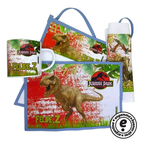 Set Jardin Dinosaurio - Personalizado | MercadoLibre