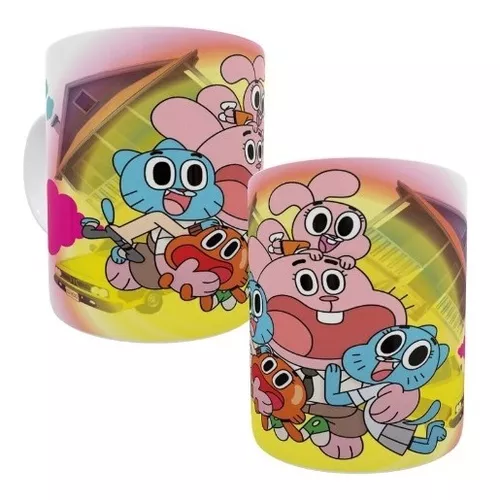 Caneca O Incrível Mundo de Gumball Personagens