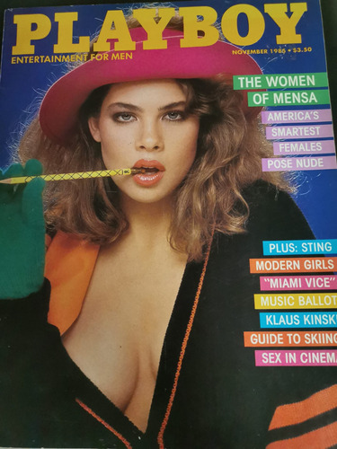 , Revista Playboy Noviembre 85 En Inglés