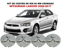 Comprar Kit De 4 Centros De Rin Mitsubishi Lancer 08-17 Crom 60 Mm