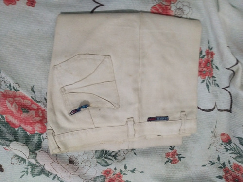 Es Pantalon Vaquero Blanco