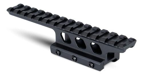 Shrapnel Offset Picatinny Riser Mount With Recoil Stop Base 