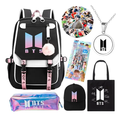 Kookie kit  Mochilas de bts, Mochila kpop, Dentro de mi bolsa