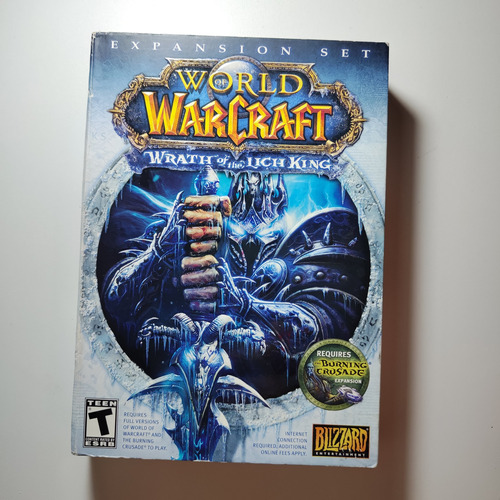 Box World Of Warcraft - Wrath Of The Lich King - Jogo Pc