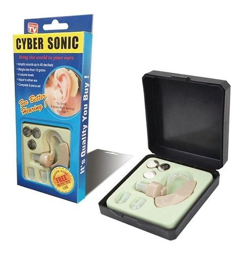 Audifono Cyber Sonic Amplificador Sonido Ayuda Sordos