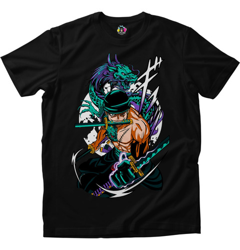 Polera Anime One Piece - Roronoa Zoro V2