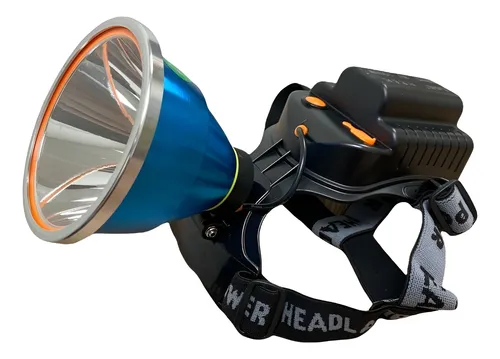 Lampara Camping Cabeza Focos Para Cazar Led Recargable 1500w