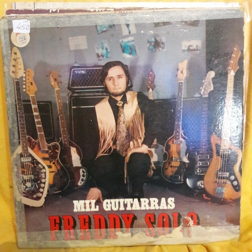 Vinilo Freddy Solo Mil Guitarras Rn1 Libros Del Mundo