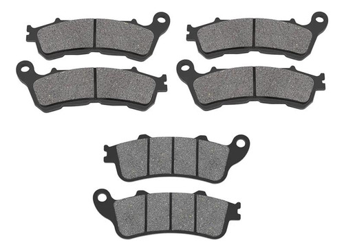 3 Pares Pastillas De Freno Para Honda Vfr800 A Interceptor