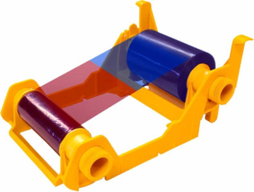 Imagen 2 de 4 de Cinta Ribbon Zebra 800033-848 Color Ymckok P/ Zxp3 165imgs