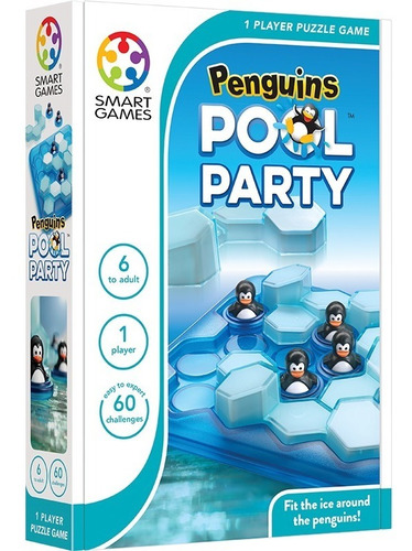Juego De Lógica Marca Smart Games: Penguins Pool Party