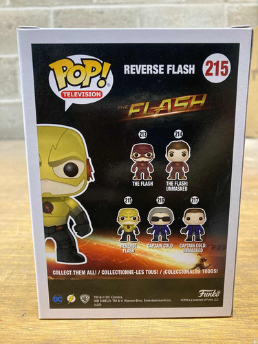 Flash Reverso 215 The Flash Cw Eobard Thawne Funko Pop