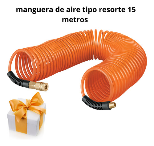 Kit Aerógrafo De Gravedad Compresora 25l Manguera Conectores