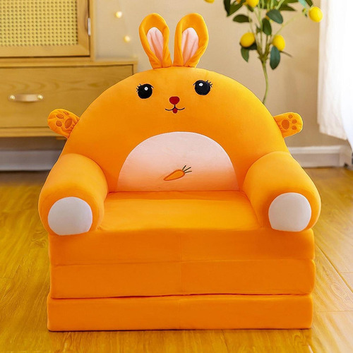 Sofá Plegable Para Niños, Reclinable, Con Forma De Dibujos
