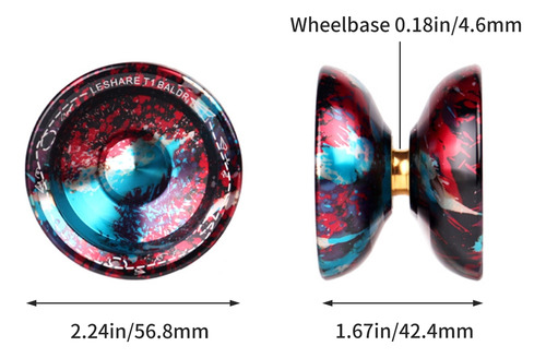 Yoyo Magic Yoyo De Alta Precisión De Leshare Con Mezcla De M