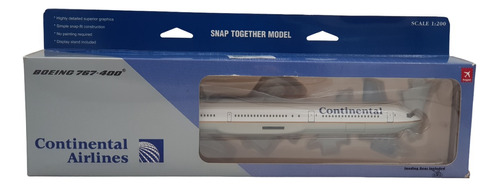 Avión Continental Boeing 767-400 Escala 1:200