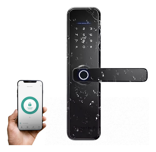 Fechadura Eletrônica Biométrica Smartlook Digital Wifi Tuya