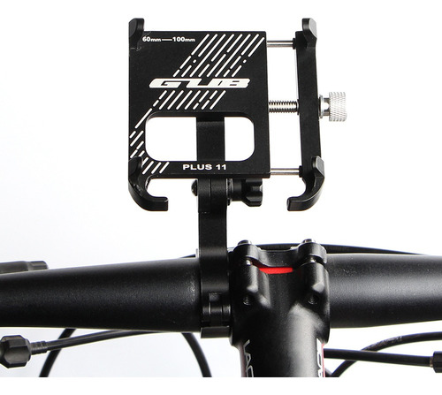 Soporte For Teléfono De Bicicleta De Aluminio Con Rotación