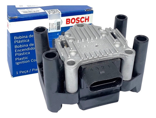 Bobina Ignição Vw Gol G3 G4 G5 Bosch F000zs0210 4 Pinos