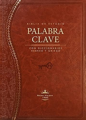 Libro: Biblia De Estudio Palabra Clave (marron) (edición En