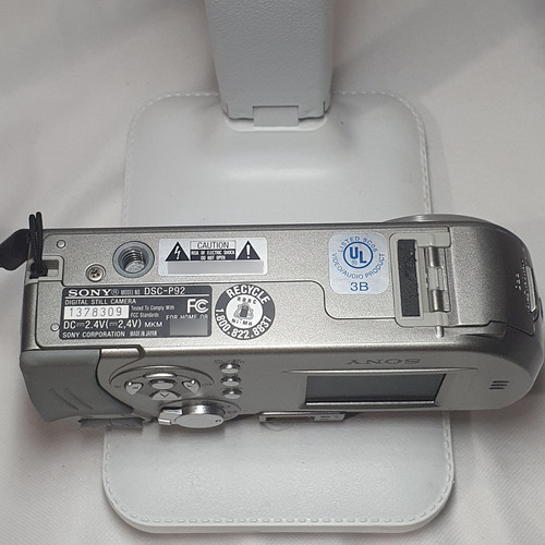 Camara Sony Cyber Shot Dsc-p92 Funcional Gris (Usado)