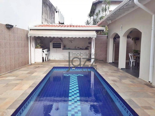 Oportunidade, Casa Com 4 Dormitórios À Venda, 342 M² Por R$ 1.150.000 - Jardim Paraíso - Campinas/sp - Ca6681