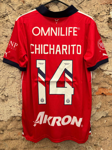 Jersey Chicharito #14 Talla Xxl Versión Aficionado Local