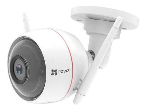 Cámara De Vigilancia Ezviz Ezguard Husky, 2mp, 1080p Wifi Blanco
