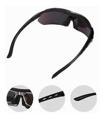 Lentes Deportivos 5 En 1, Bicicleta Outdoor Running