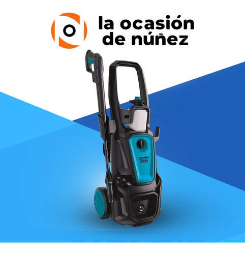Hidrolavadora Gamma Master Wash 3000 2500w 185bar Azul