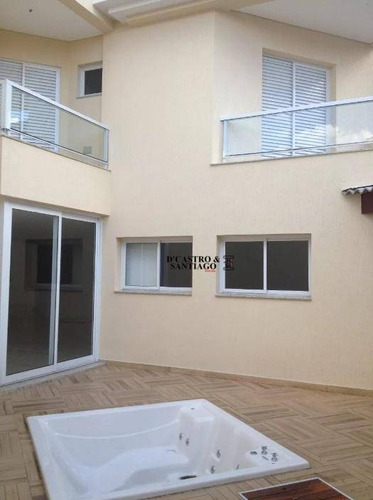 Imagem 2 de 11 de Sobrado 285m² Residencial À Venda, Água Rasa, São Paulo. - So0124