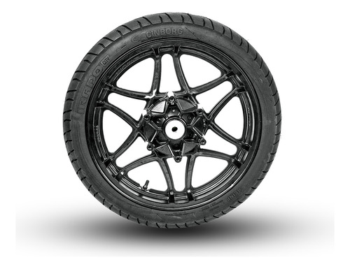 Pneu Traseiro P/ Moto Titan Ybr Factor 100/90-18 Irado City