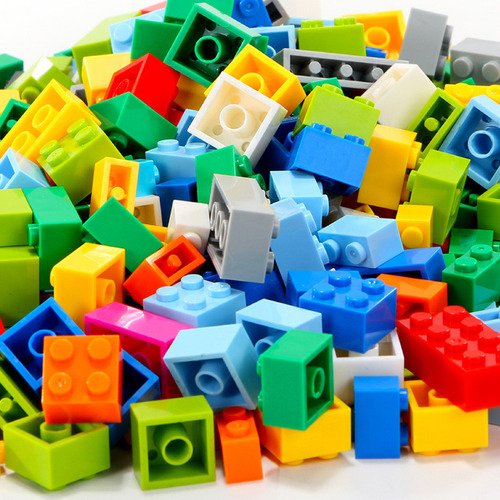 Bolsa Infantil 1000 Particles, Compatible Con Bloques Lego M