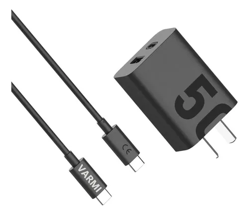 Ys Cargador For Motorola Turbo Power 50w Duo Usb A Y Usb C